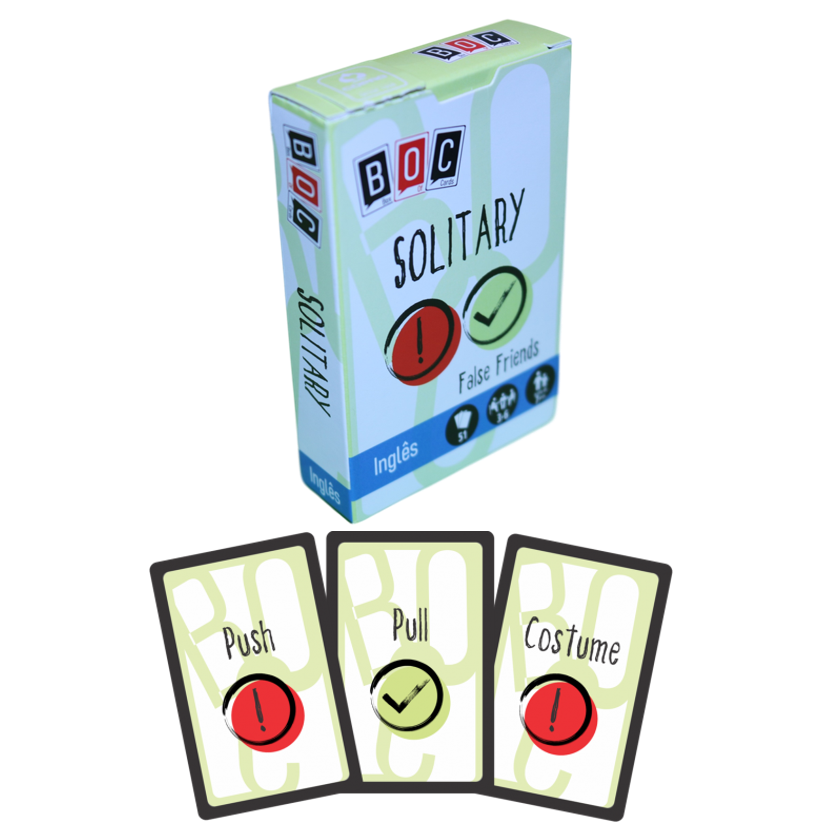 KIT BOC 4 Jogo de Cartas em inglês Box of Cards - Loja - Tabuleria -  Locadora - Bar